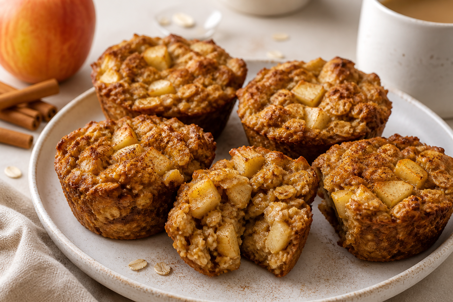 Apple Cinnamon Oat Cups