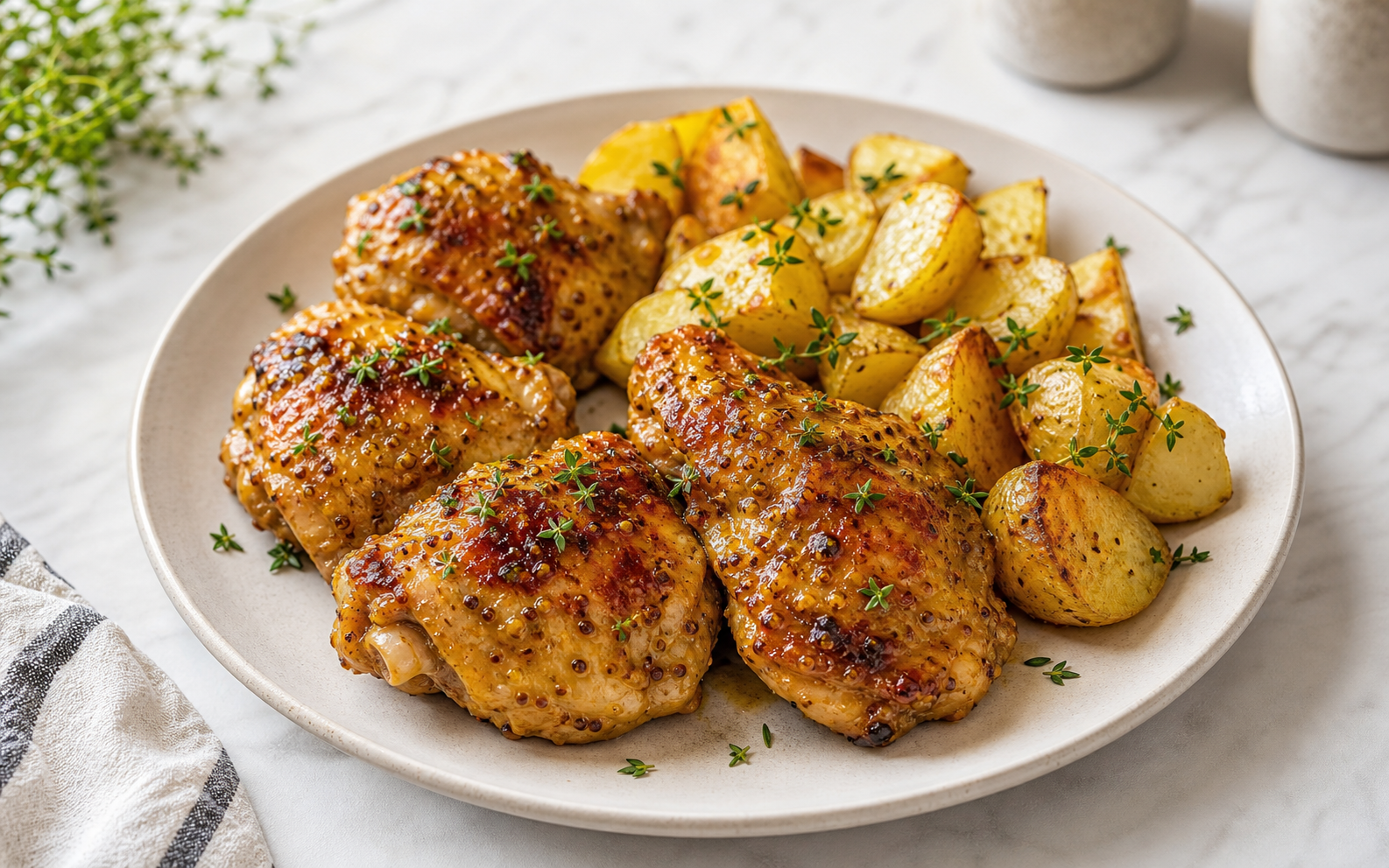 Air Fryer Honey Mustard Chicken