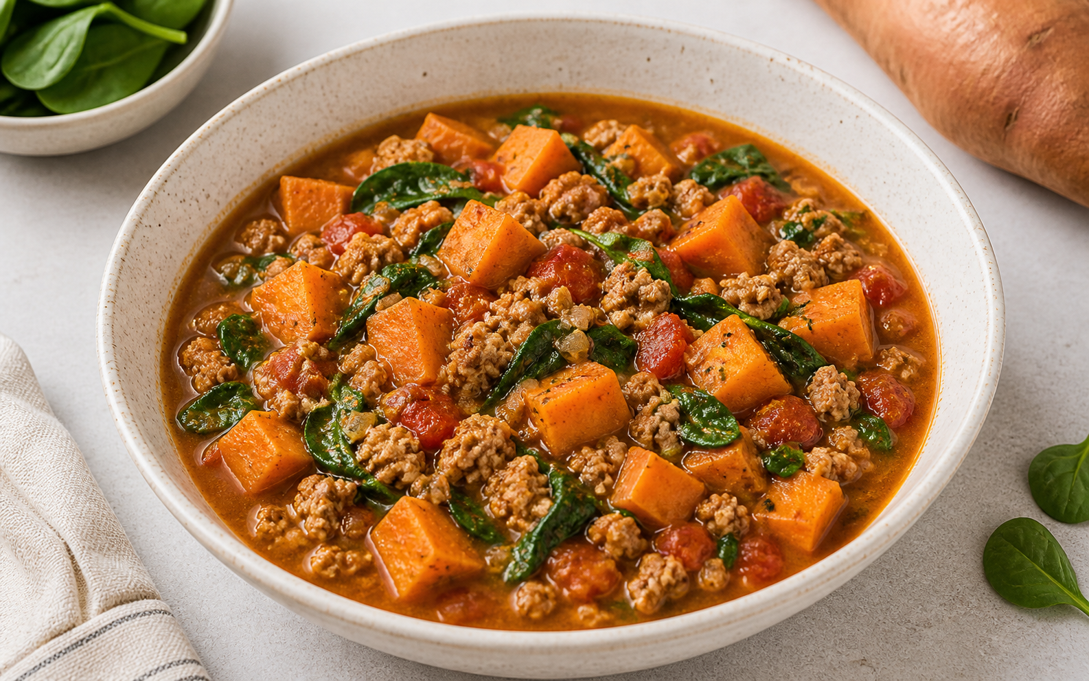 Turkey Sweet Potato Stew