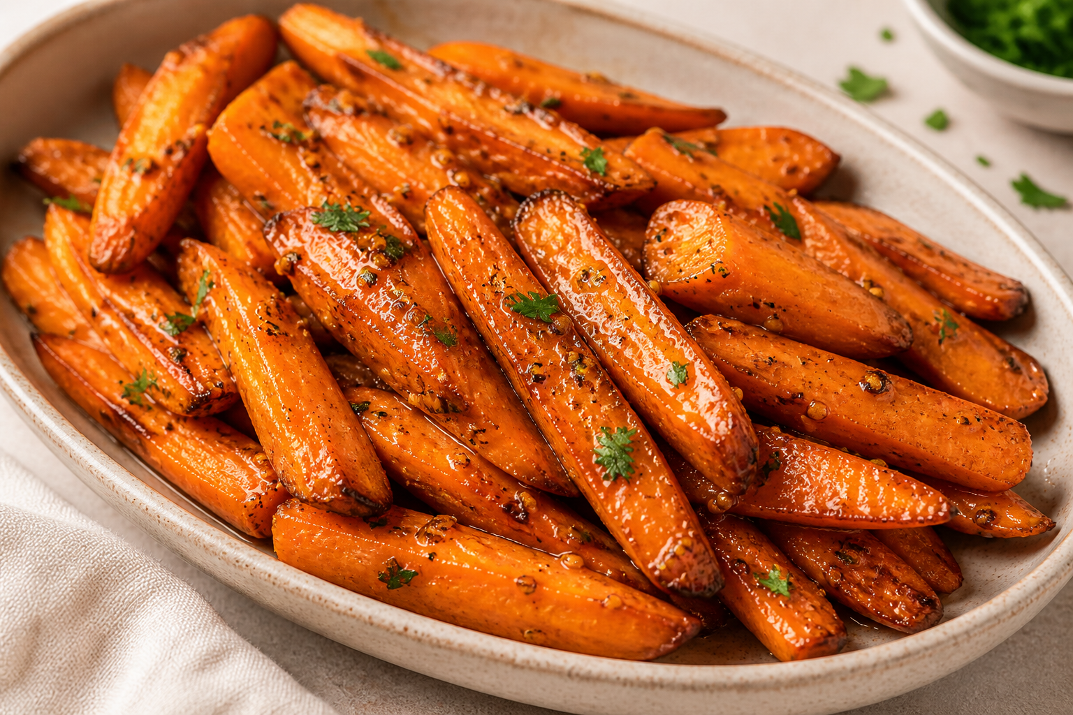 Honey Mustard Carrots