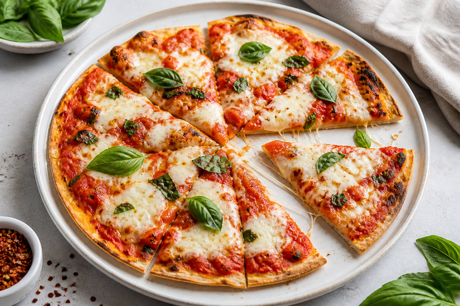 Lavash Margherita Pizza