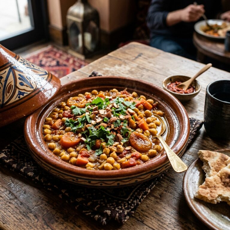 Multicooker Moroccan Chickpea Tagine