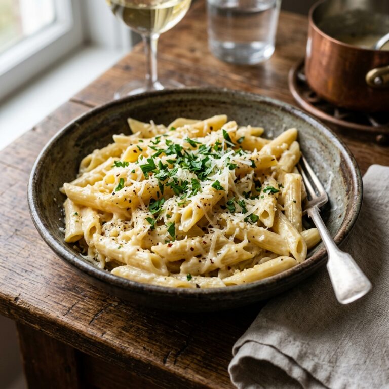 Pot One Pot Creamy Penne