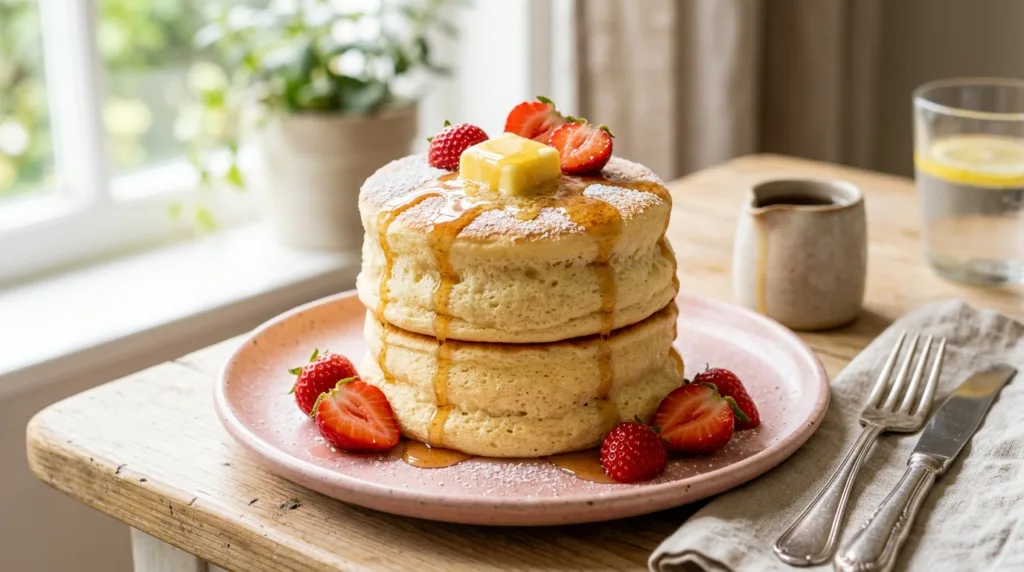 Fluffy Japanese Soufflé Pancakes: Step-by-Step Technique