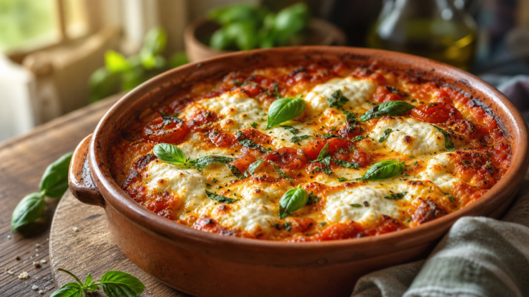 Ricotta Tomato Herb Bake