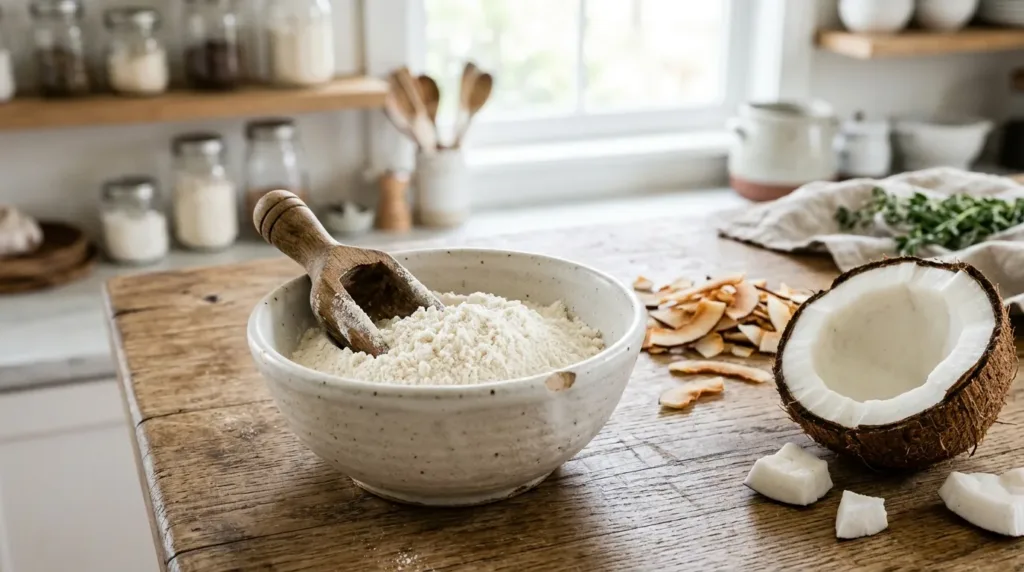Coconut flour substitutes in keto and gluten free pastry Coconut flour substitutes in keto and gluten free pastry