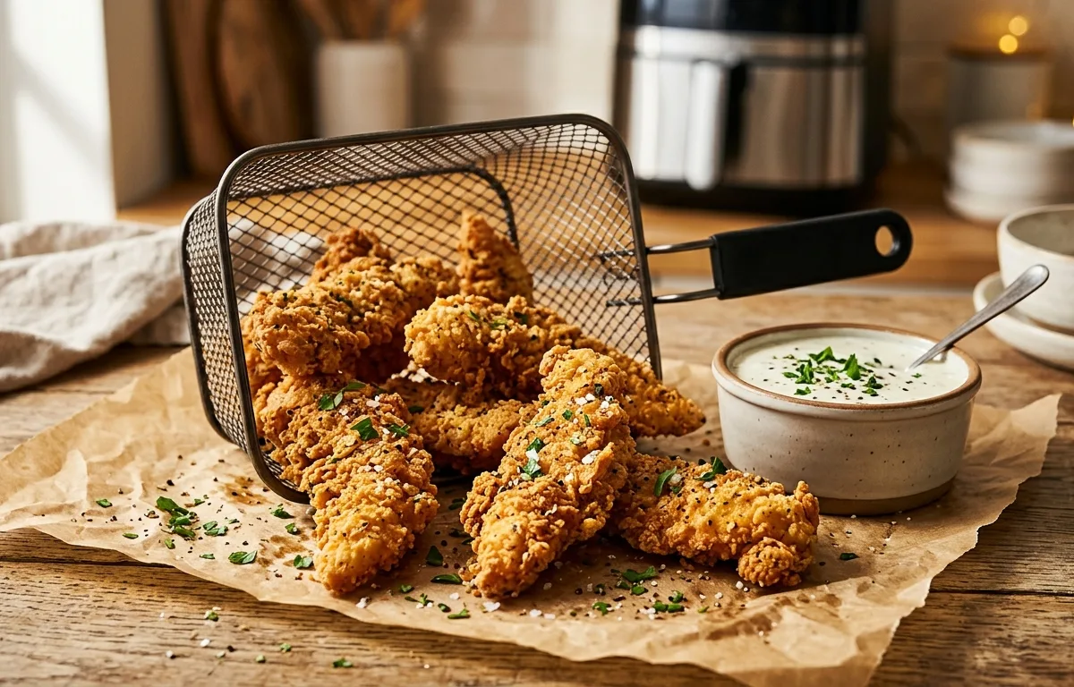 The $4 Raising Cane’s Box Copycat: Crispy Air Fryer Tenders & Secret Sauce