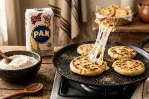 Harina de maíz blanco precocida (Harina P.A.N.)