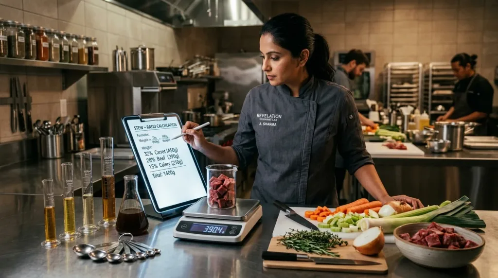 Recipe Scaler and Non-Linear Yield Multiplier in Chef Laboratory